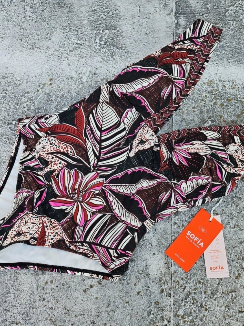 Sofia Vergara Bikini Swimsuit Curvtex 360 Shaping & Smoothing Cheeky Siz